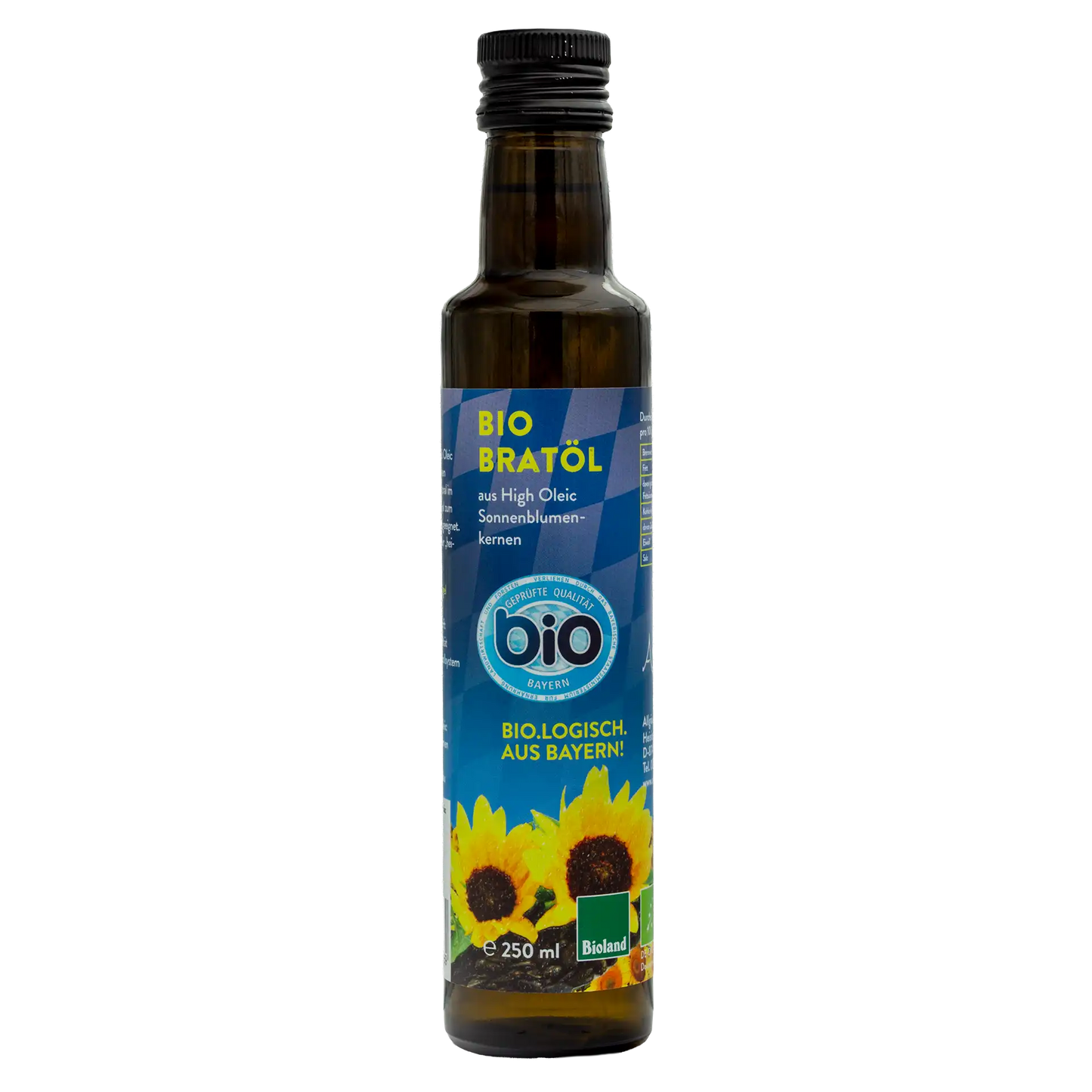 Allgäuer Ölmühle Bayern Bio Bratöl 250 ml Flasche