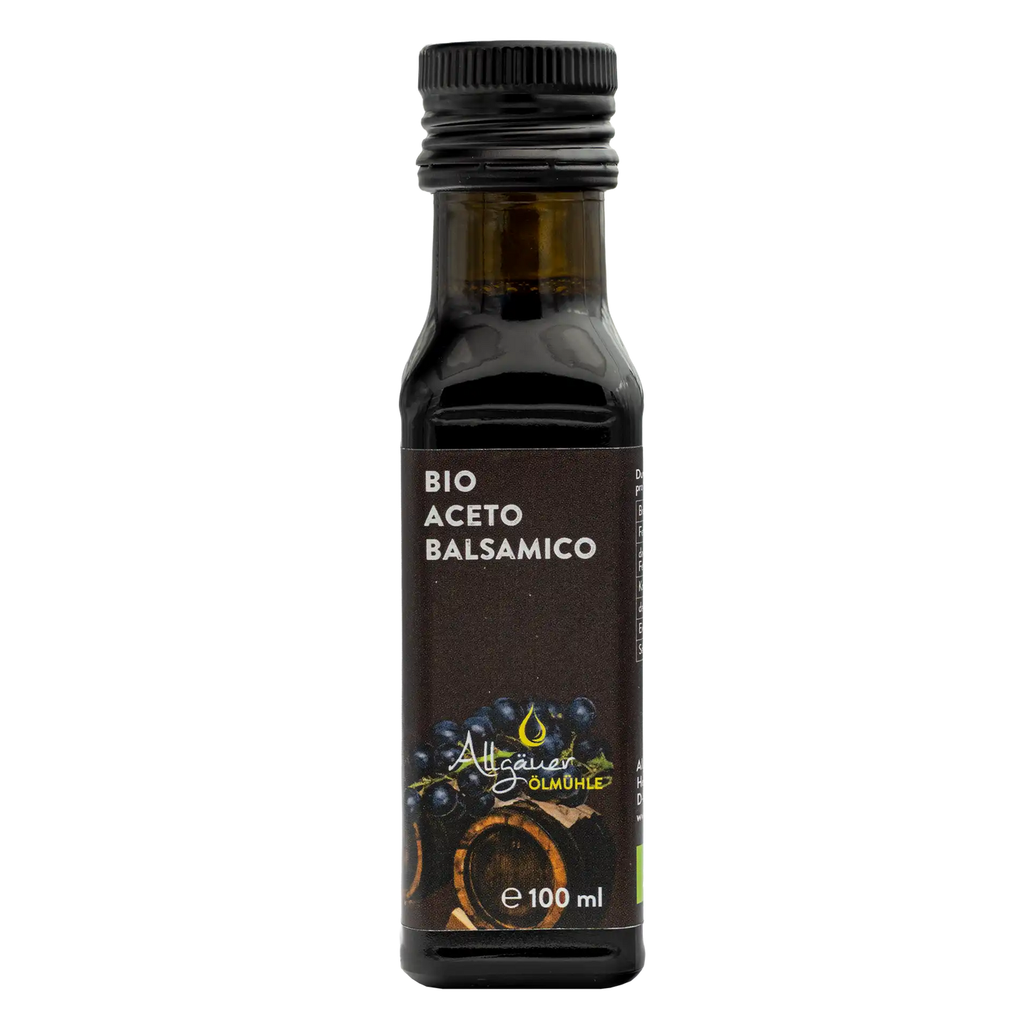 Allgäuer Ölmühle Bio Aceto Balsamico 100 ml Flasche