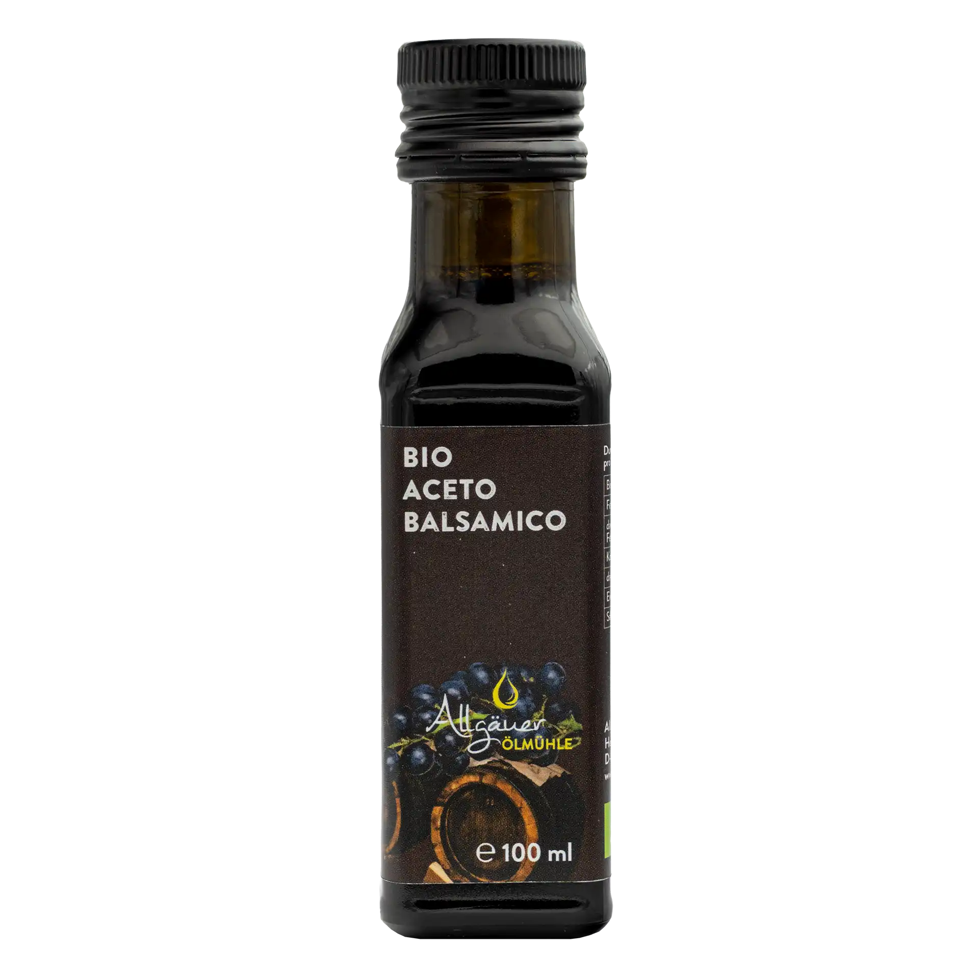 Allgäuer Ölmühle Bio Aceto Balsamico 100 ml Flasche