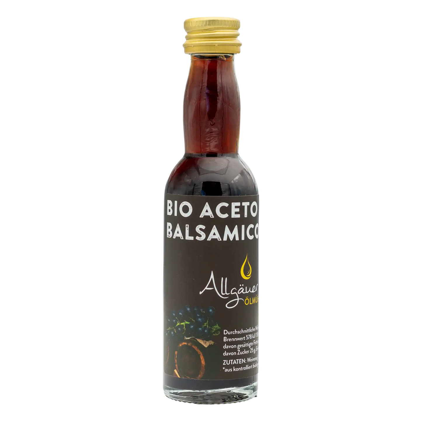 Allgäuer Ölmühle Bio Aceto Balsamico 40 ml Flasche