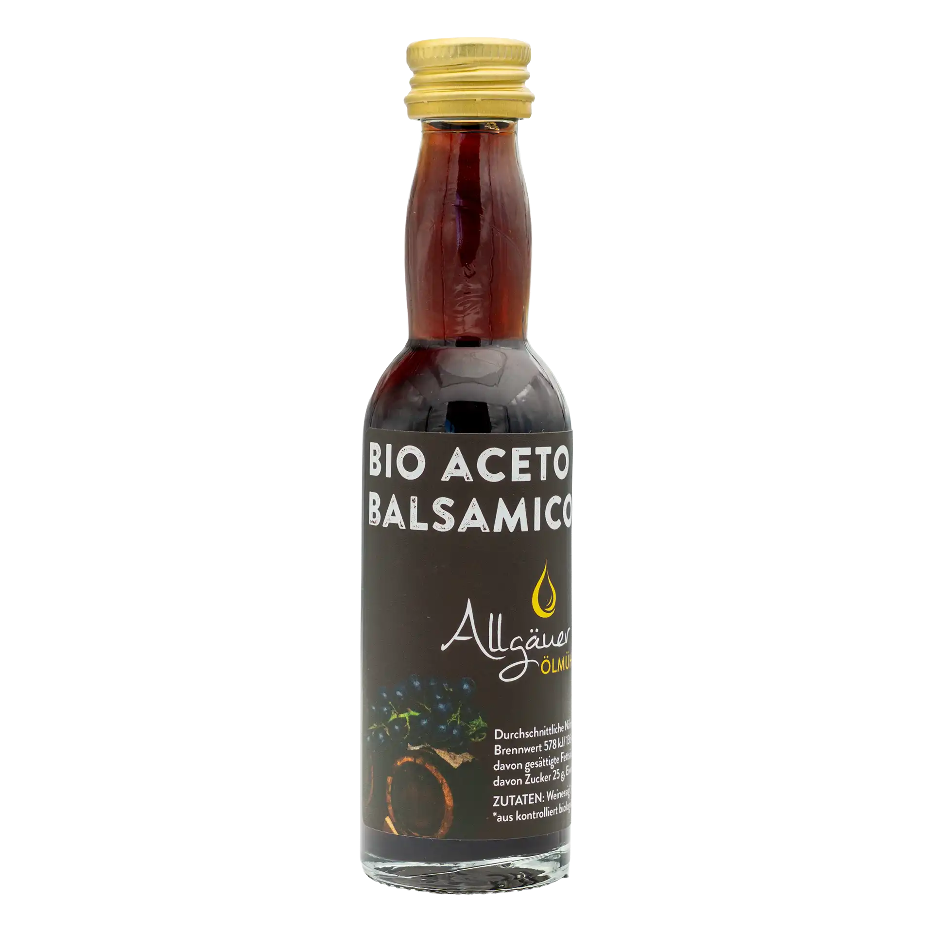 Allgäuer Ölmühle Bio Aceto Balsamico 40 ml Flasche