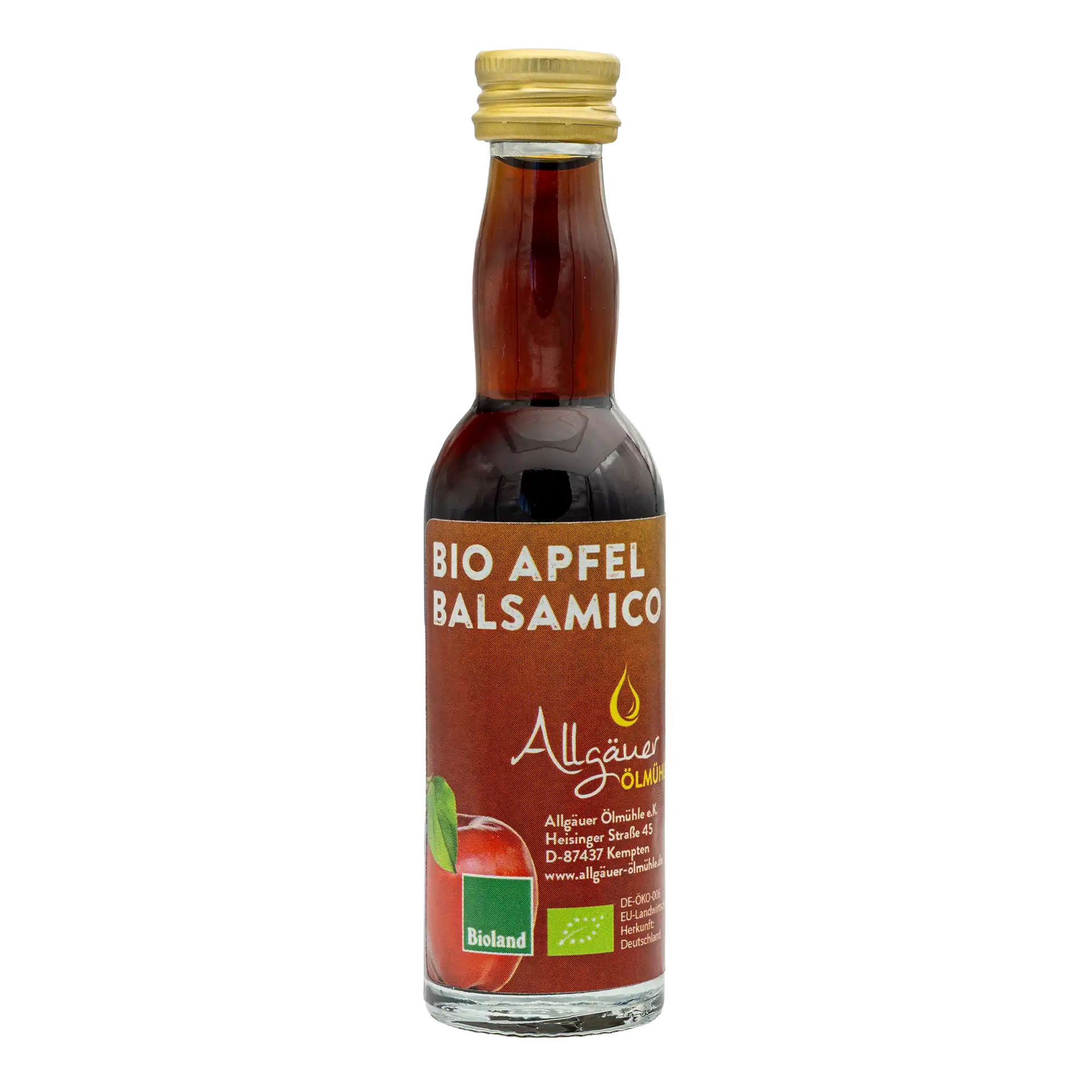 Allgäuer Ölmühle Bio Apfel Balsamico 40 ml Flasche
