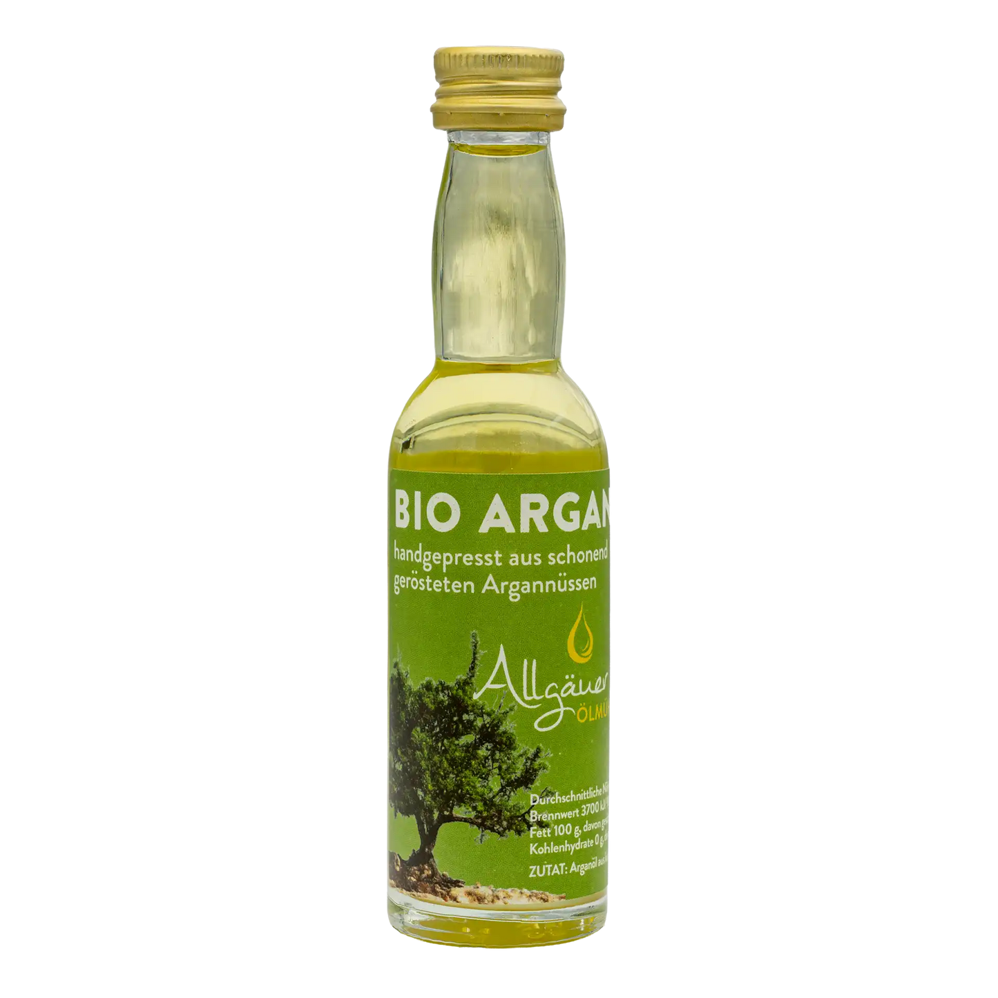 Allgäuer Ölmühle Bio Arganöl geröstet 40 ml Flasche