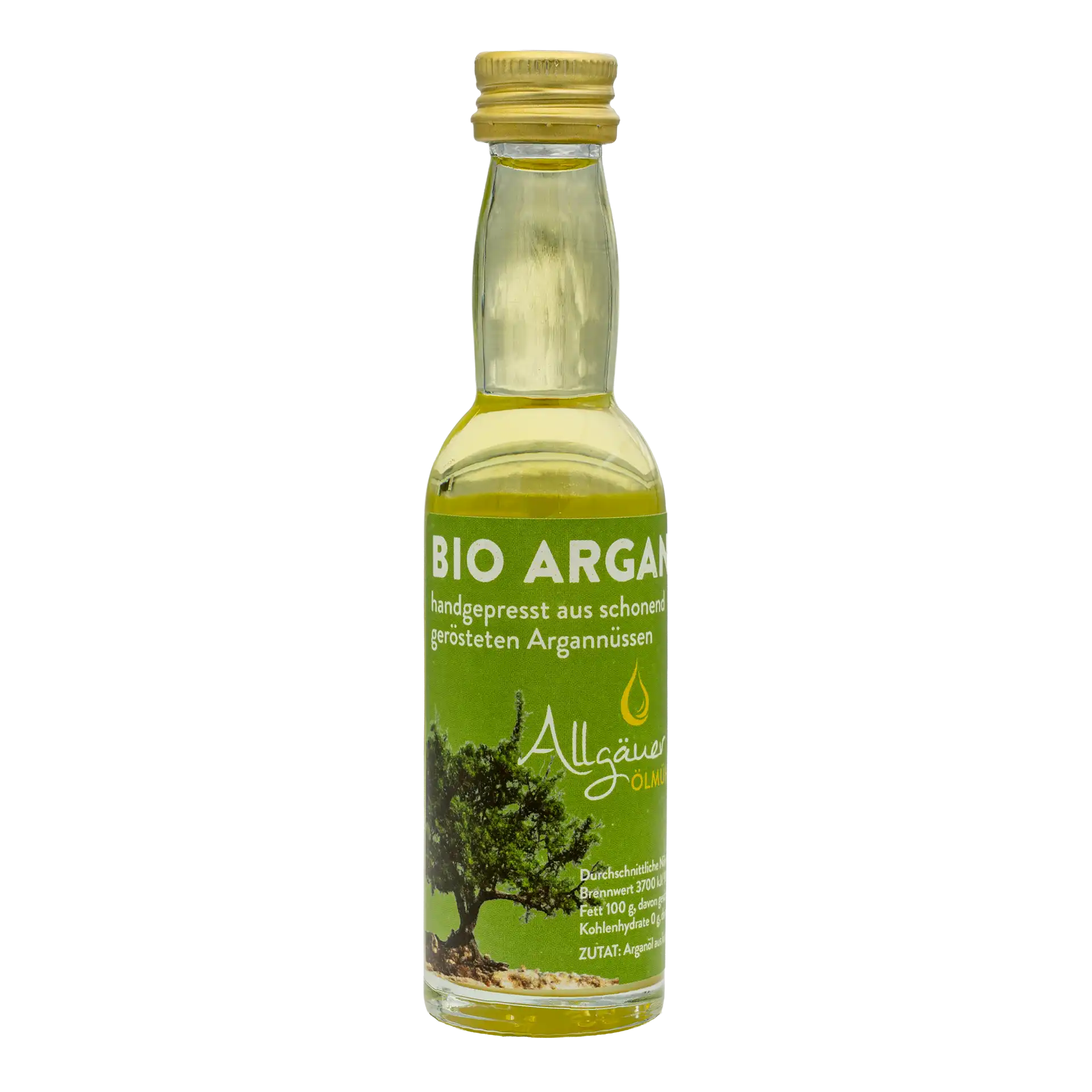 Allgäuer Ölmühle Bio Arganöl geröstet 40 ml Flasche