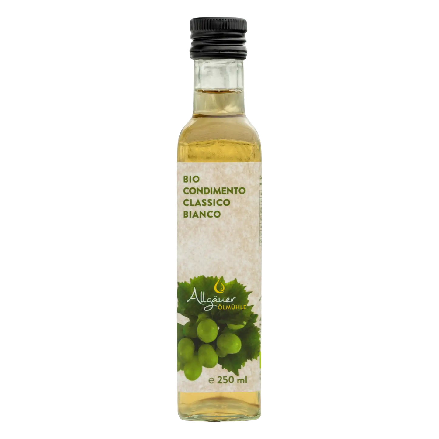 Allgäuer Ölmühle Bio Condimento Bianco 250 ml Flasche