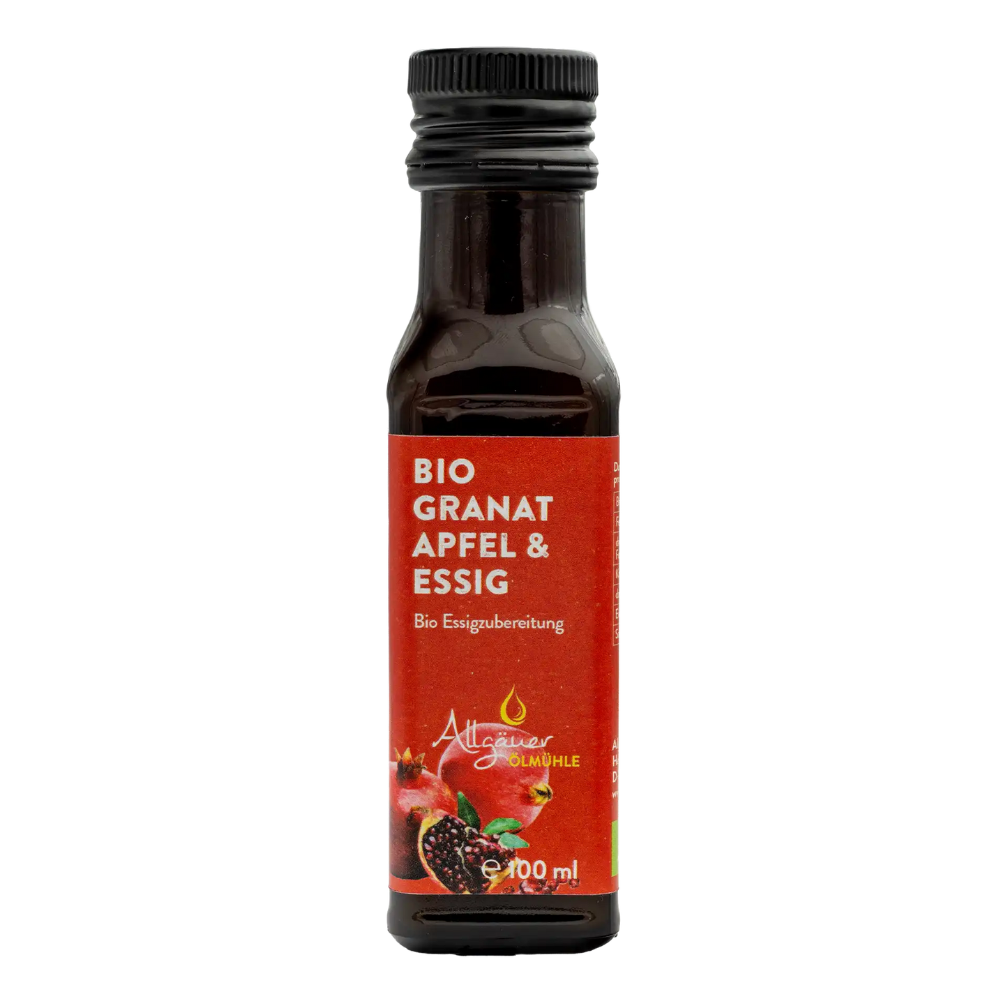 Allgäuer Ölmühle Bio Granatapfel & Essig 100 ml Flasche