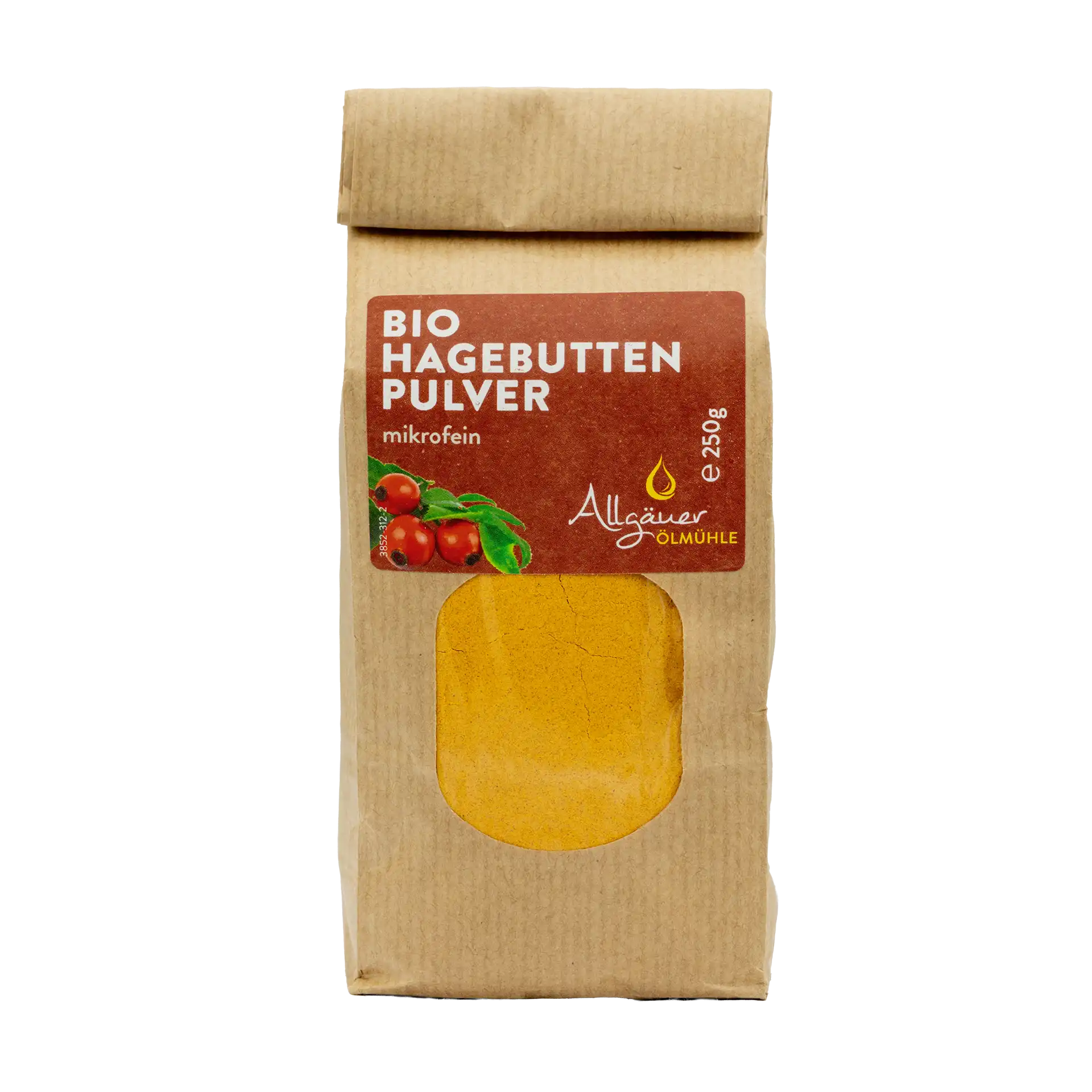 Allgäuer Ölmühle Bio Hagebuttenpulver 250 g Beutel