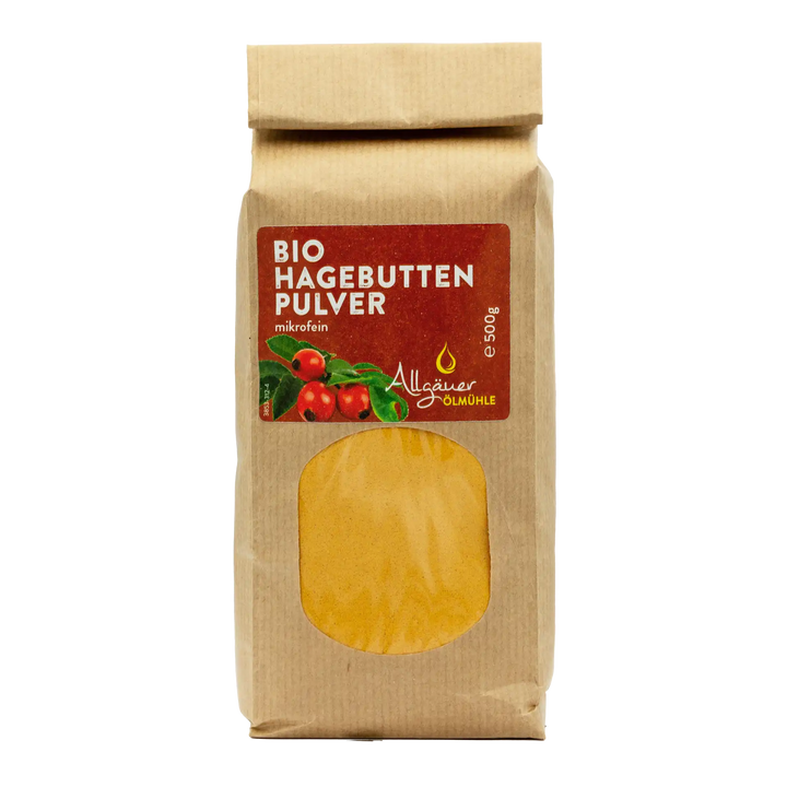 Allgäuer Ölmühle Bio Hagebuttenpulver 500 g Beutel
