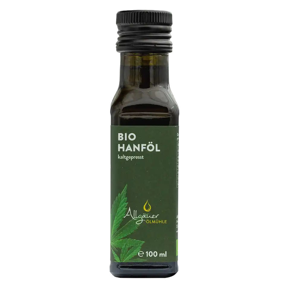 Allgäuer Ölmühle Bio Hanföl 100 ml Flasche