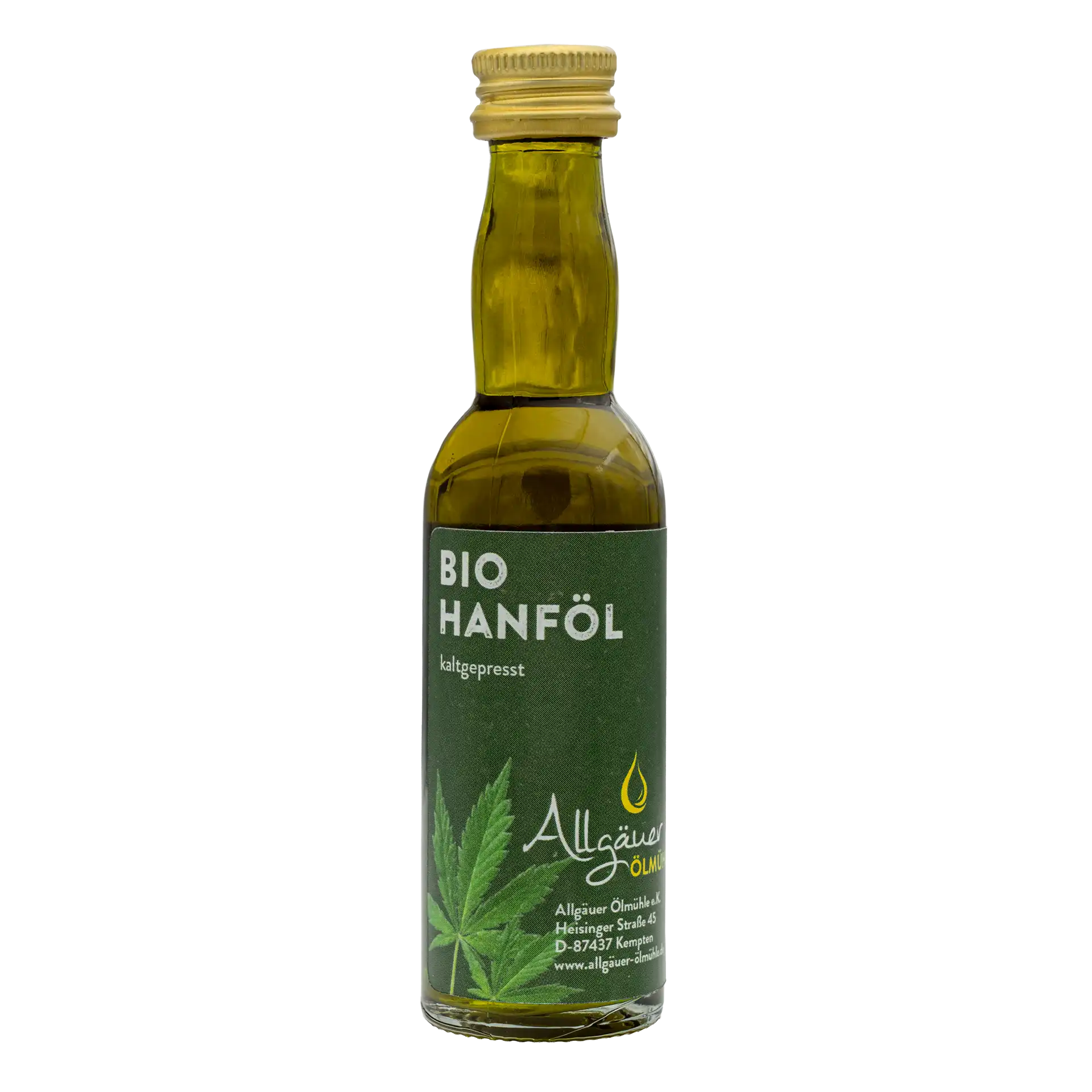 Allgäuer Ölmühle Bio Hanföl 40 ml Flasche
