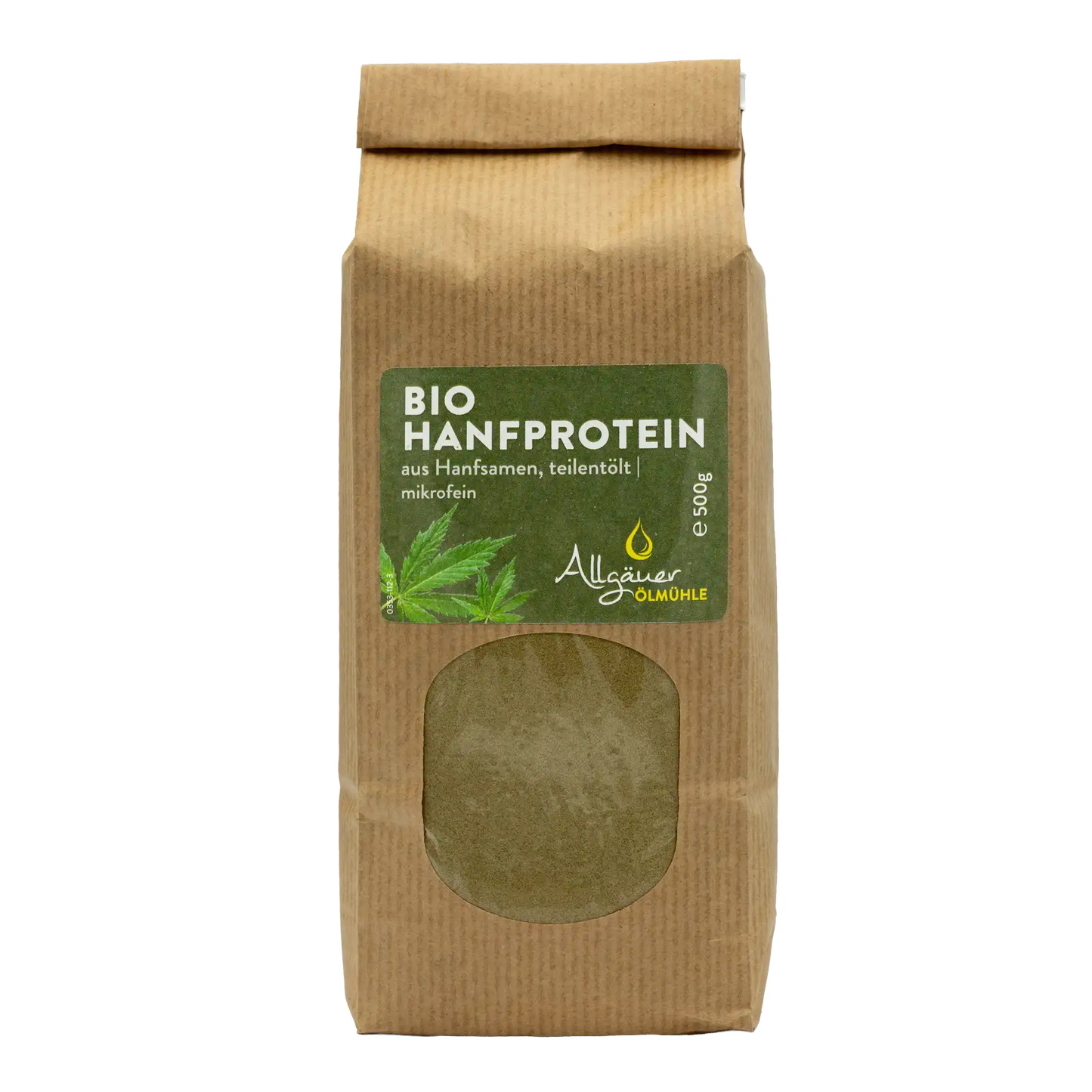 Allgäuer Ölmühle Bio Hanfprotein 500 g Beutel