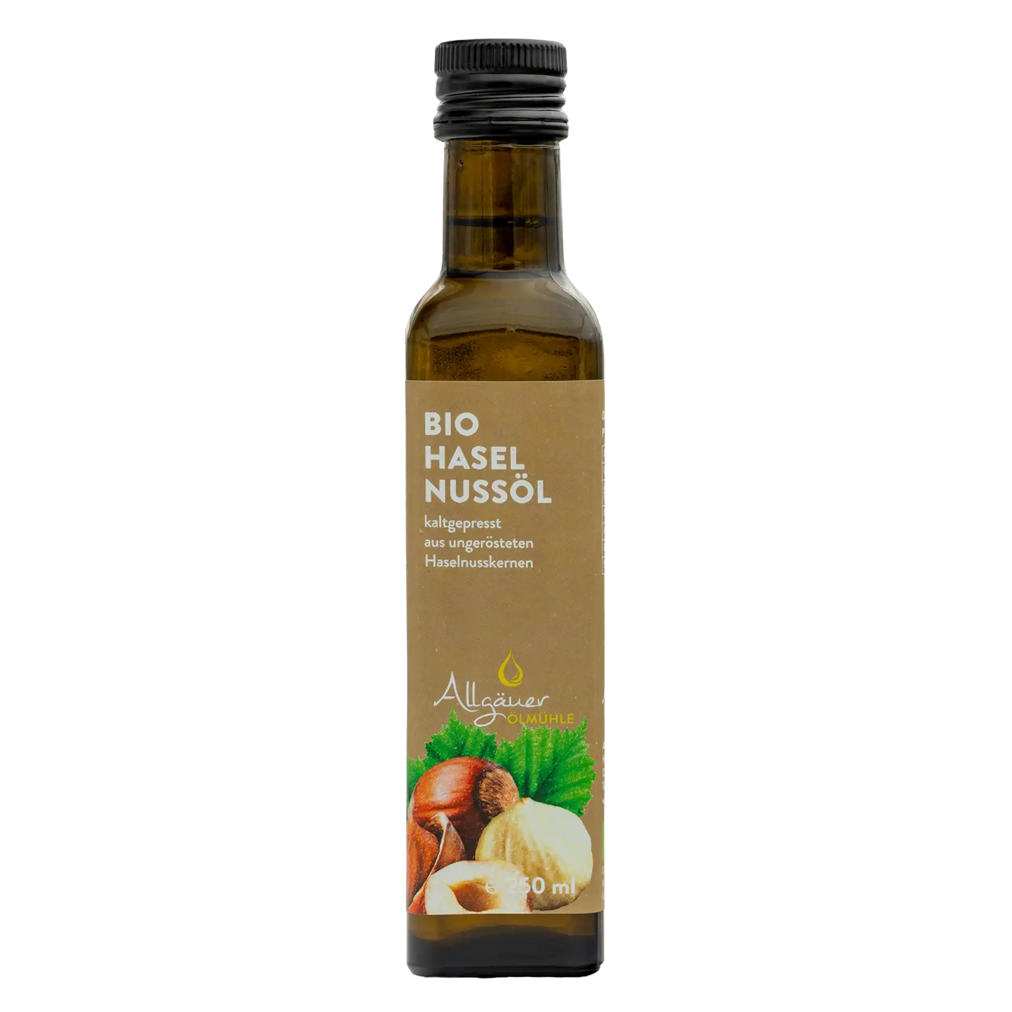 Allgäuer Ölmühle Bio Haselnussöl 250 ml Flasche