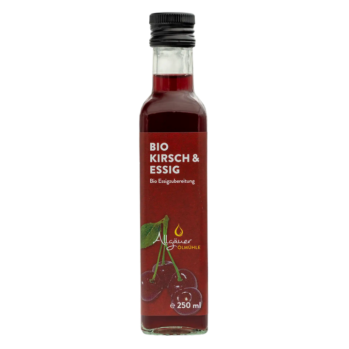 Allgäuer Ölmühle Bio Kirsch & Essig 250 ml Flasche