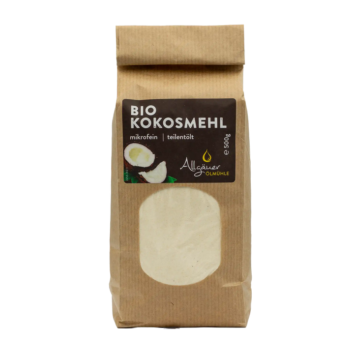 Allgäuer Ölmühle Bio Kokosmehl 500 g Beutel