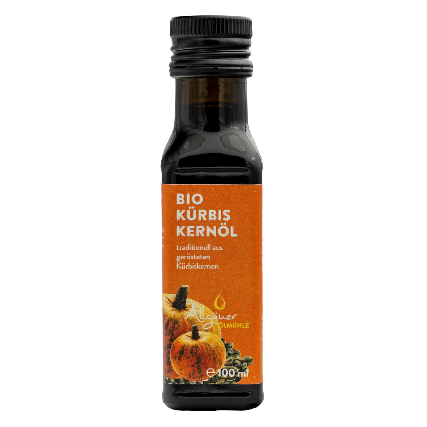 Allgäuer Ölmühle Bio Kürbiskernöl geröstet 100 ml Flasche
