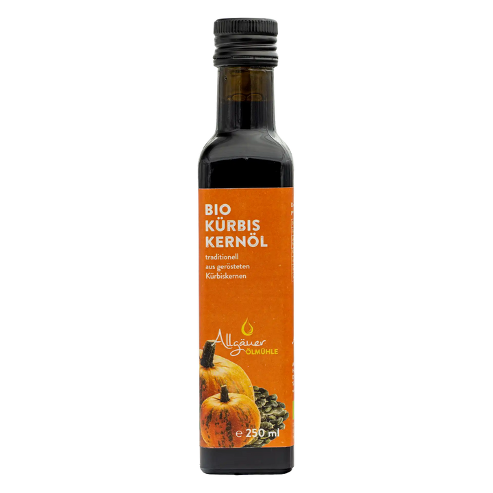 Allgäuer Ölmühle Bio Kürbiskernöl geröstet 250 ml Flasche