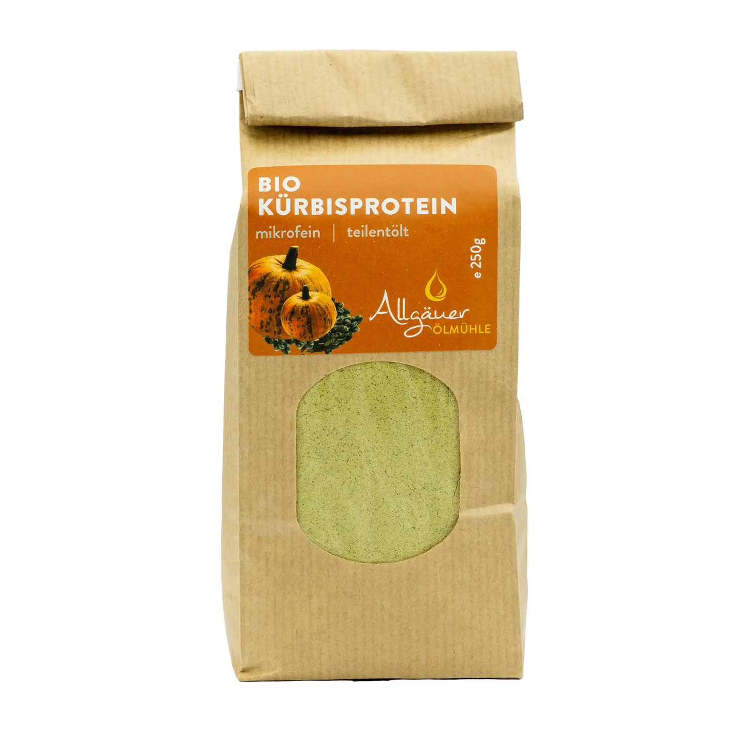 Allgäuer Ölmühle Bio Kürbisprotein 250 g Beutel