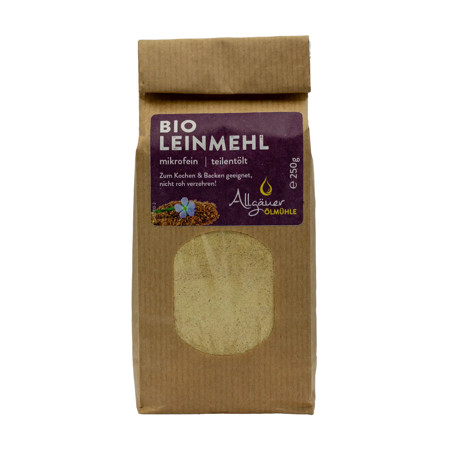 Allgäuer Ölmühle Bio Leinmehl 250 g Beutel