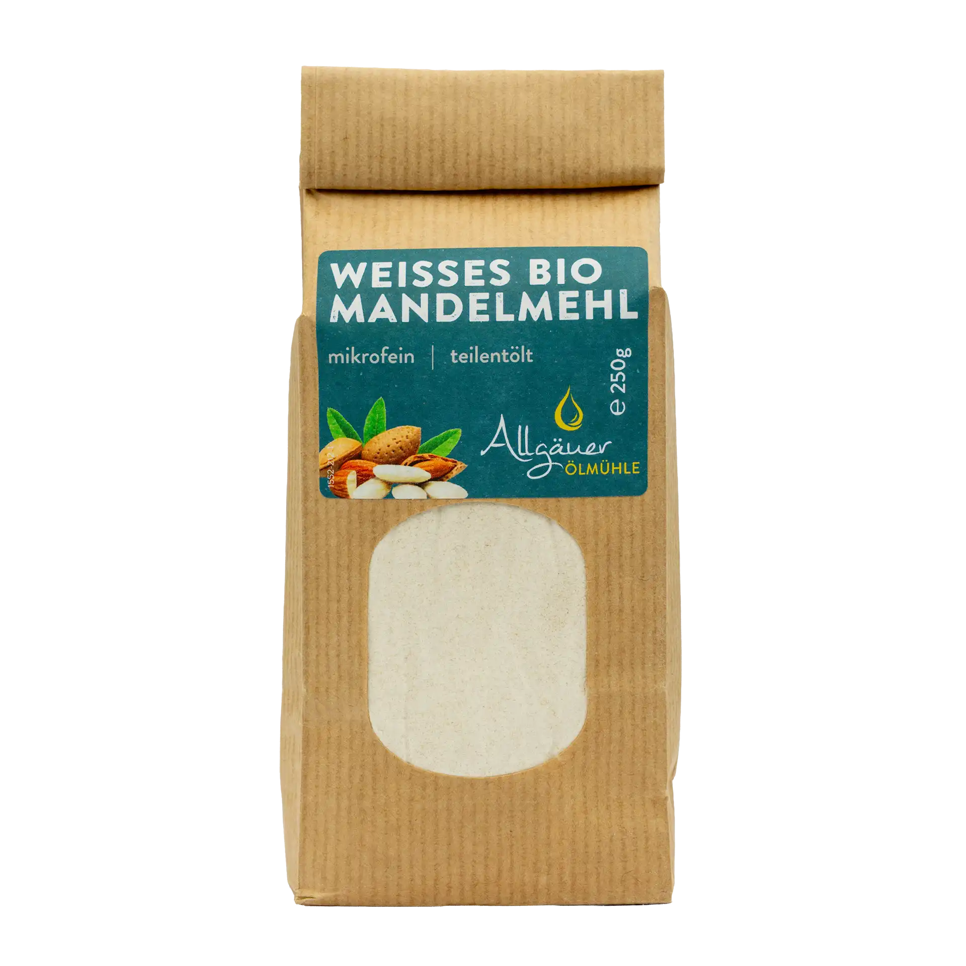 Allgäuer Ölmühle Bio Mandelmehl 250 g Beutel