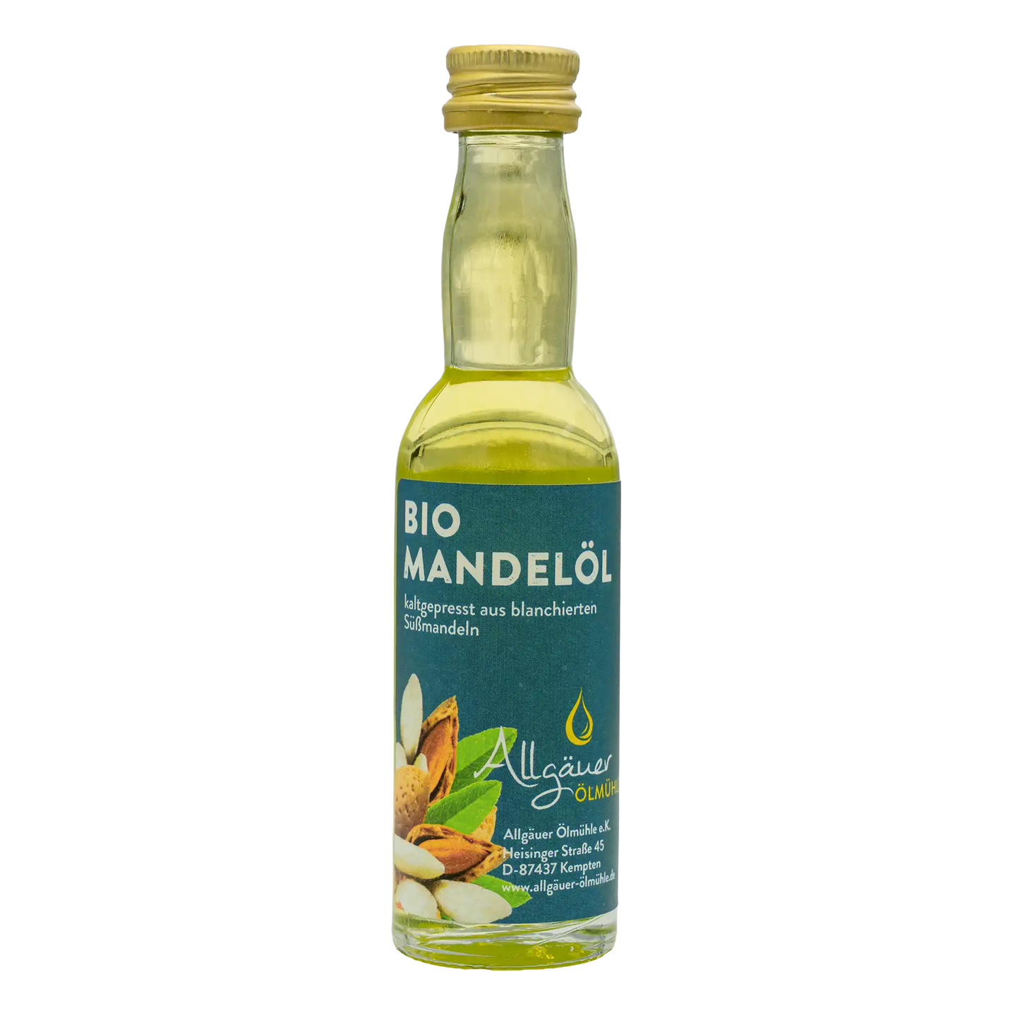 Allgäuer Ölmühle Bio Mandelöl 40 ml Flasche