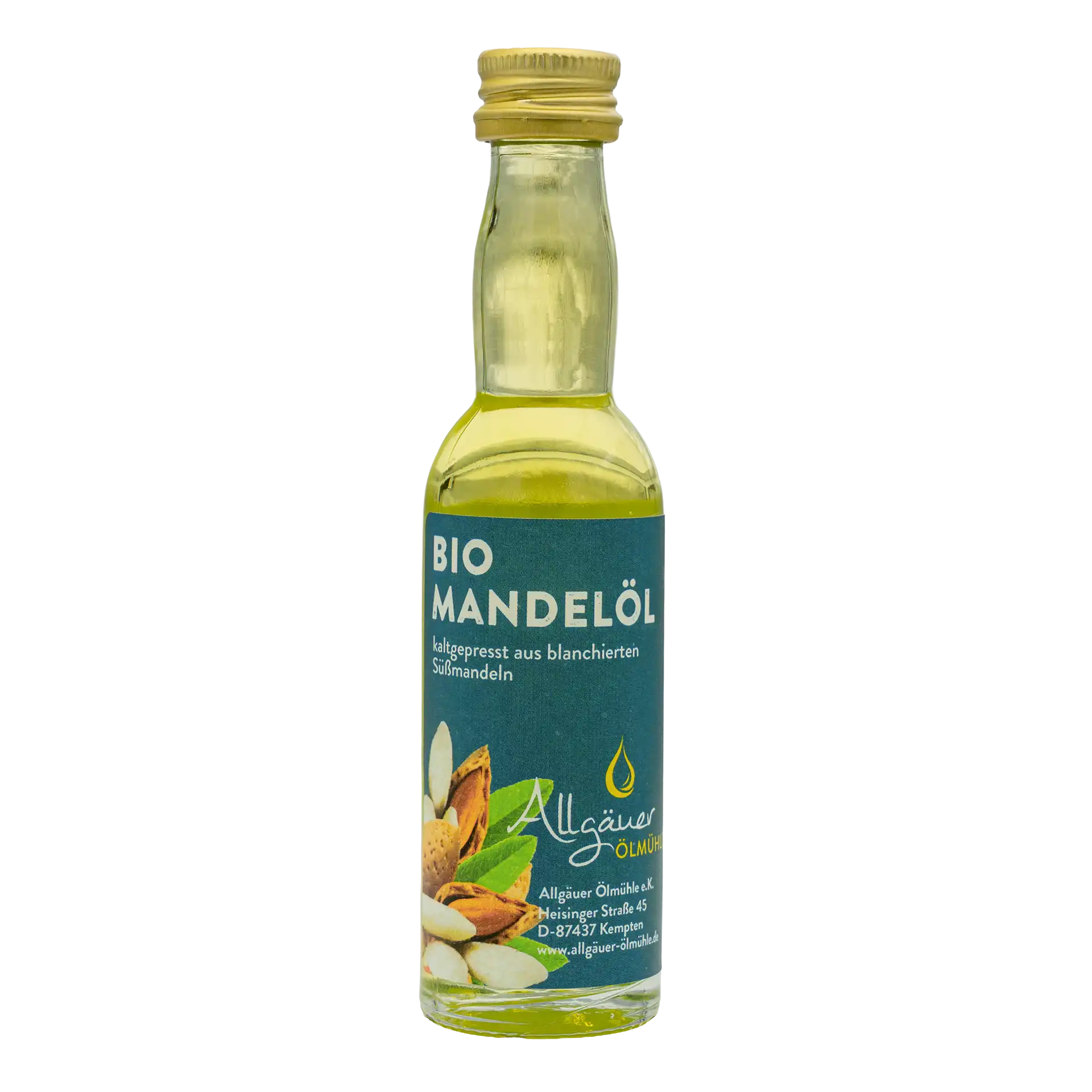 Allgäuer Ölmühle Bio Mandelöl 40 ml Flasche