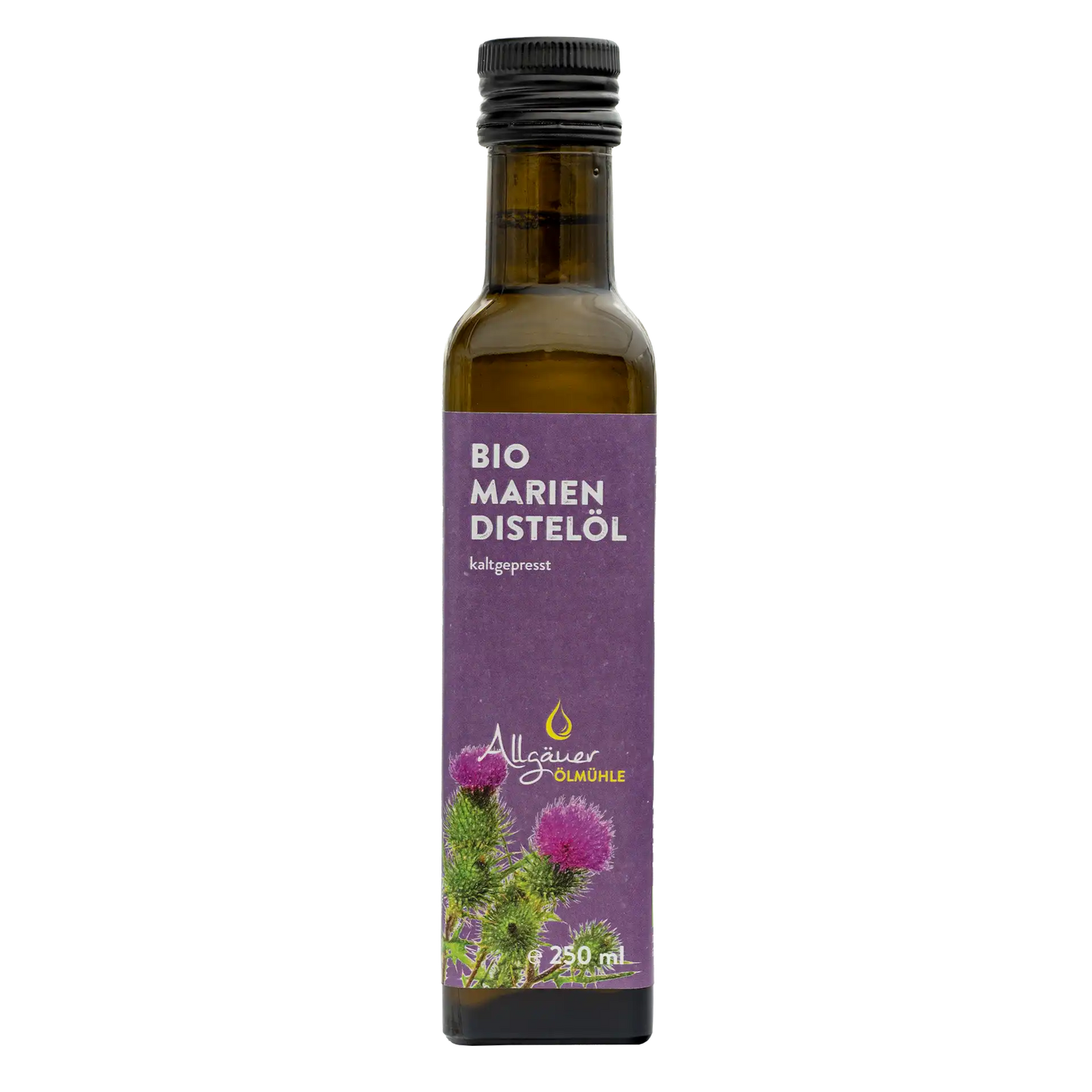 Allgäuer Ölmühle Bio Mariendistelöl 250 ml Flasche