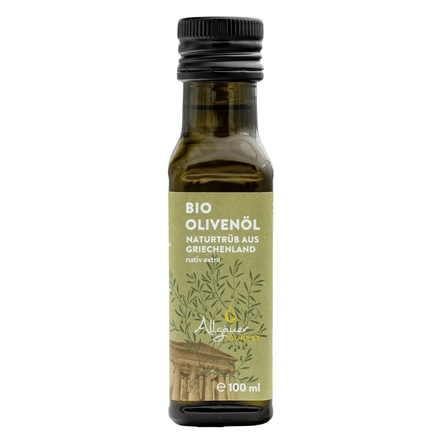 Allgäuer Ölmühle Bio Olivenöl Griechenland 100 ml Flasche