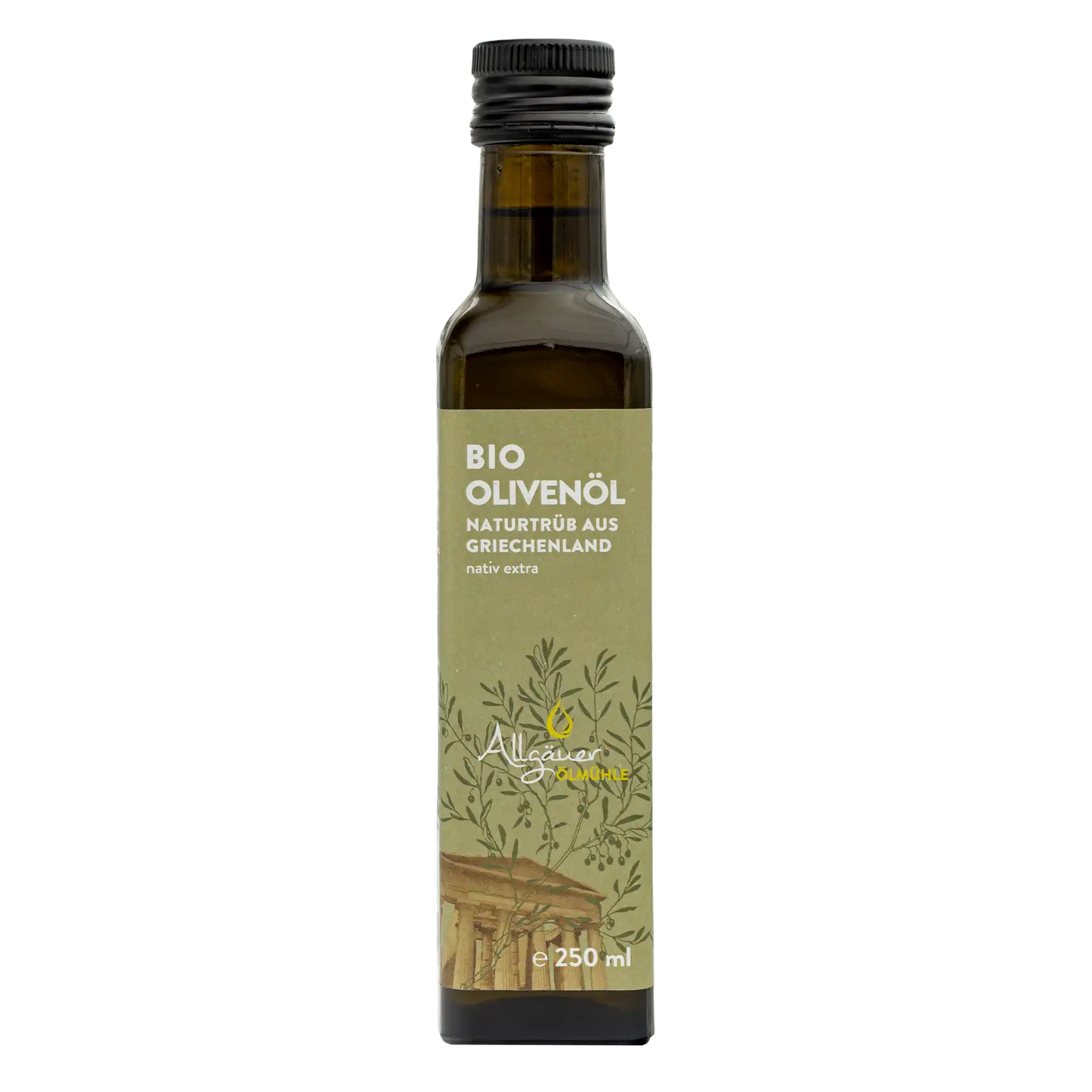 Allgäuer Ölmühle Bio Olivenöl Griechenland 250 ml Flasche