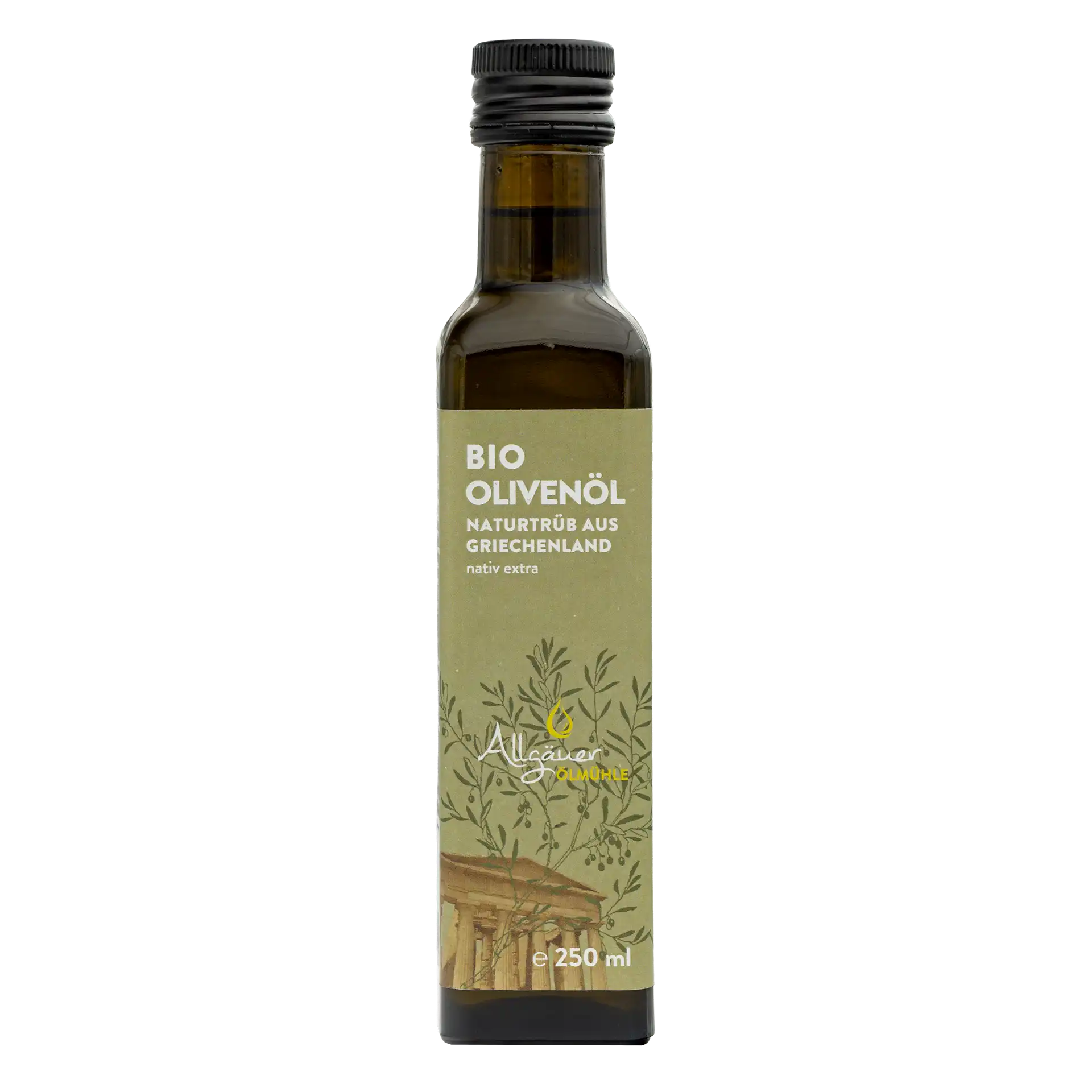 Allgäuer Ölmühle Bio Olivenöl Griechenland 250 ml Flasche