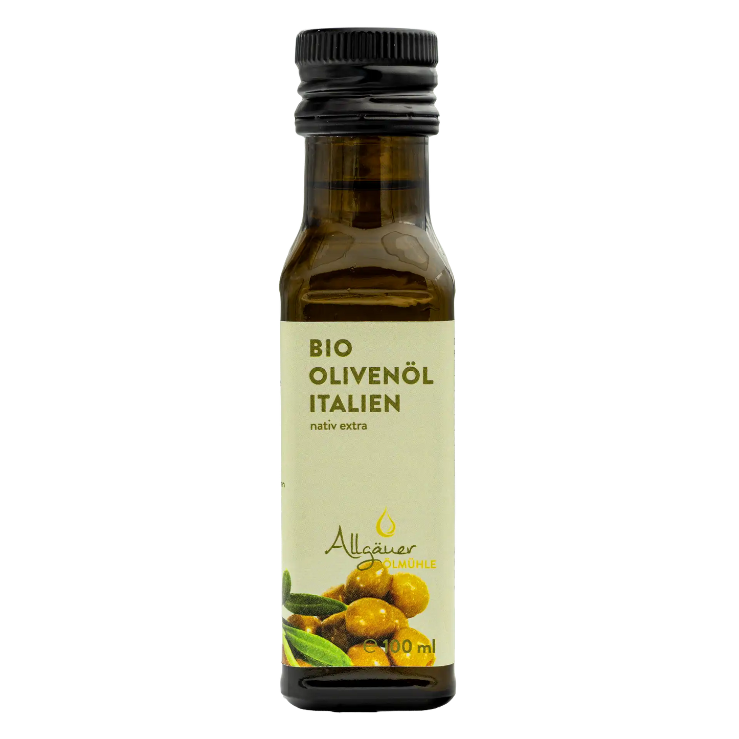 Allgäuer Ölmühle Bio Olivenöl Italien 100 ml Flasche