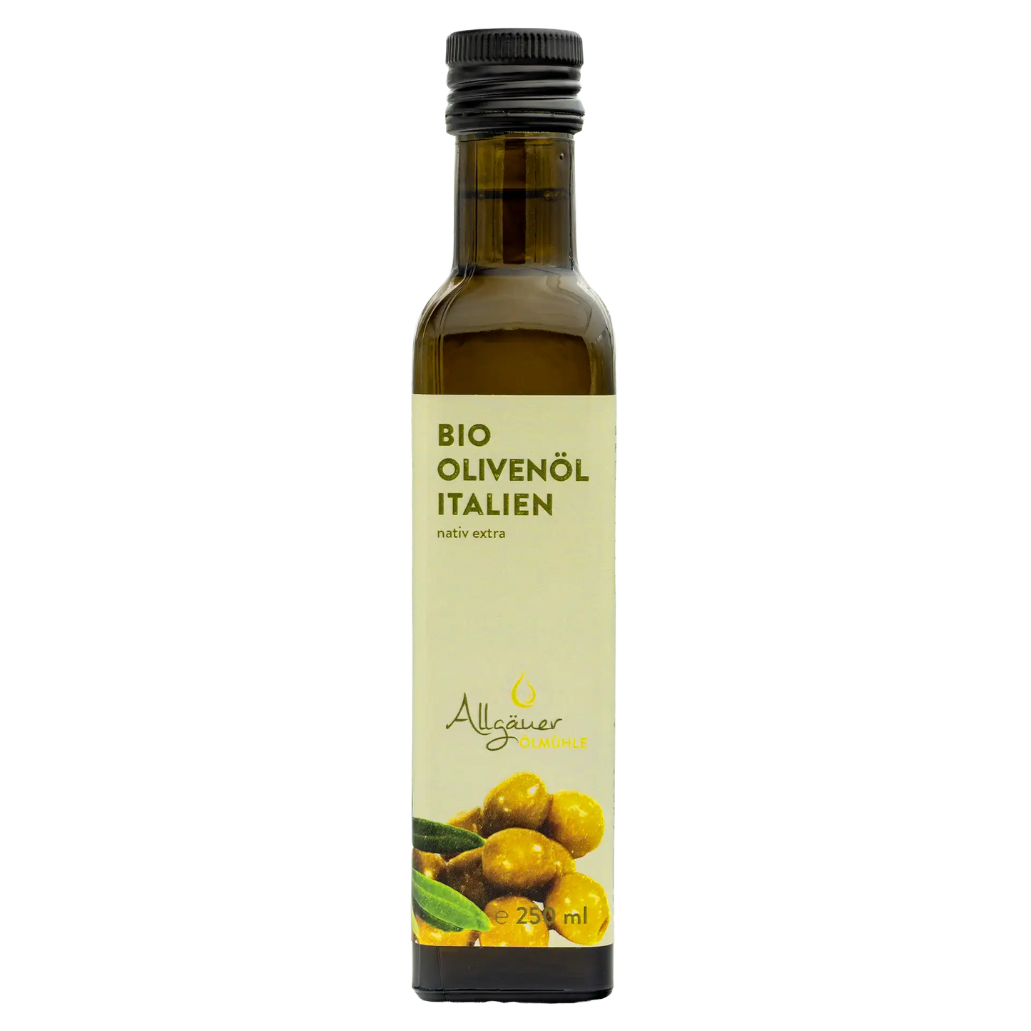 Allgäuer Ölmühle Bio Olivenöl Italien 250 ml Flasche