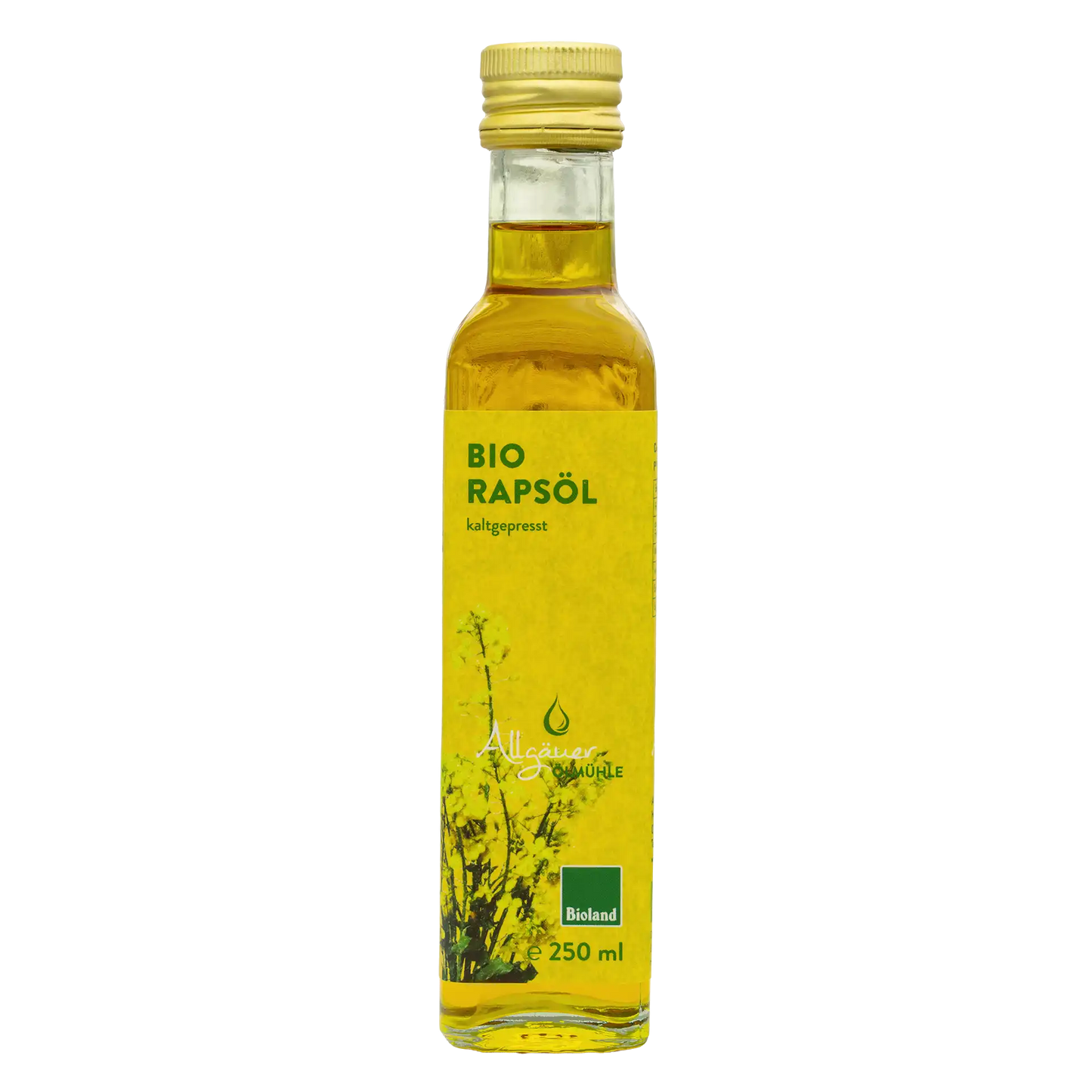 Allgäuer Ölmühle Bio Rapsöl 250 ml Flasche