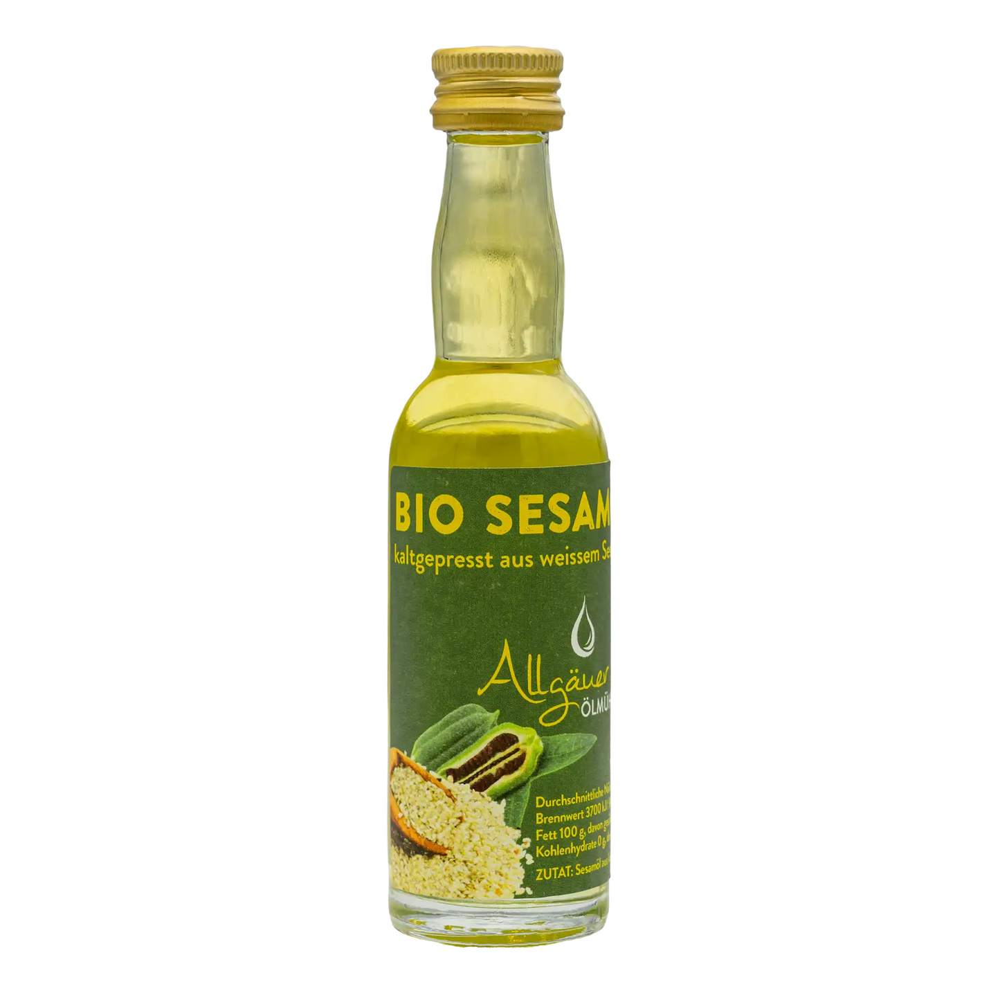 Allgäuer Ölmühle Bio Sesamöl 40 ml Flasche