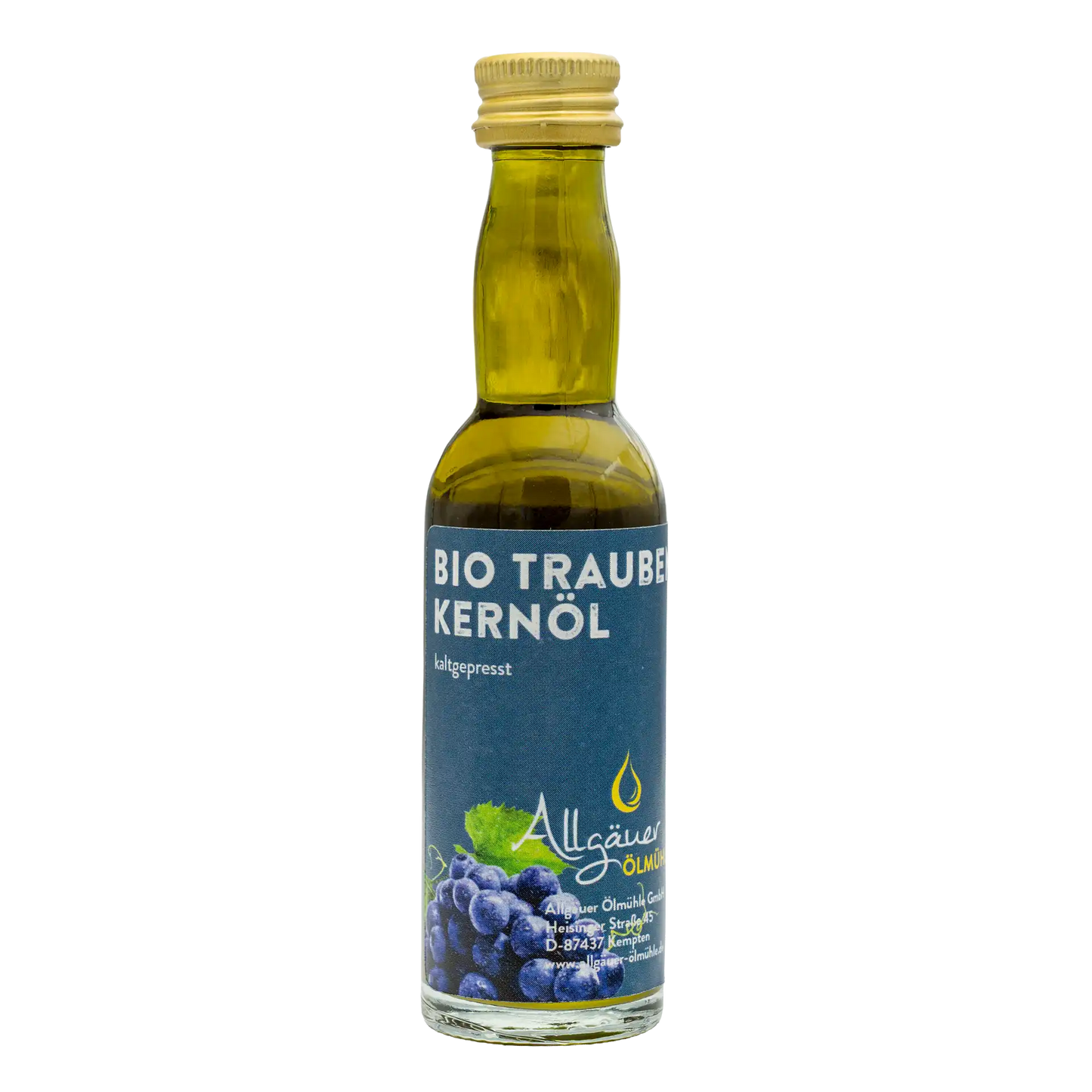 Allgäuer Ölmühle Bio Traubenkernöl 40 ml Flasche
