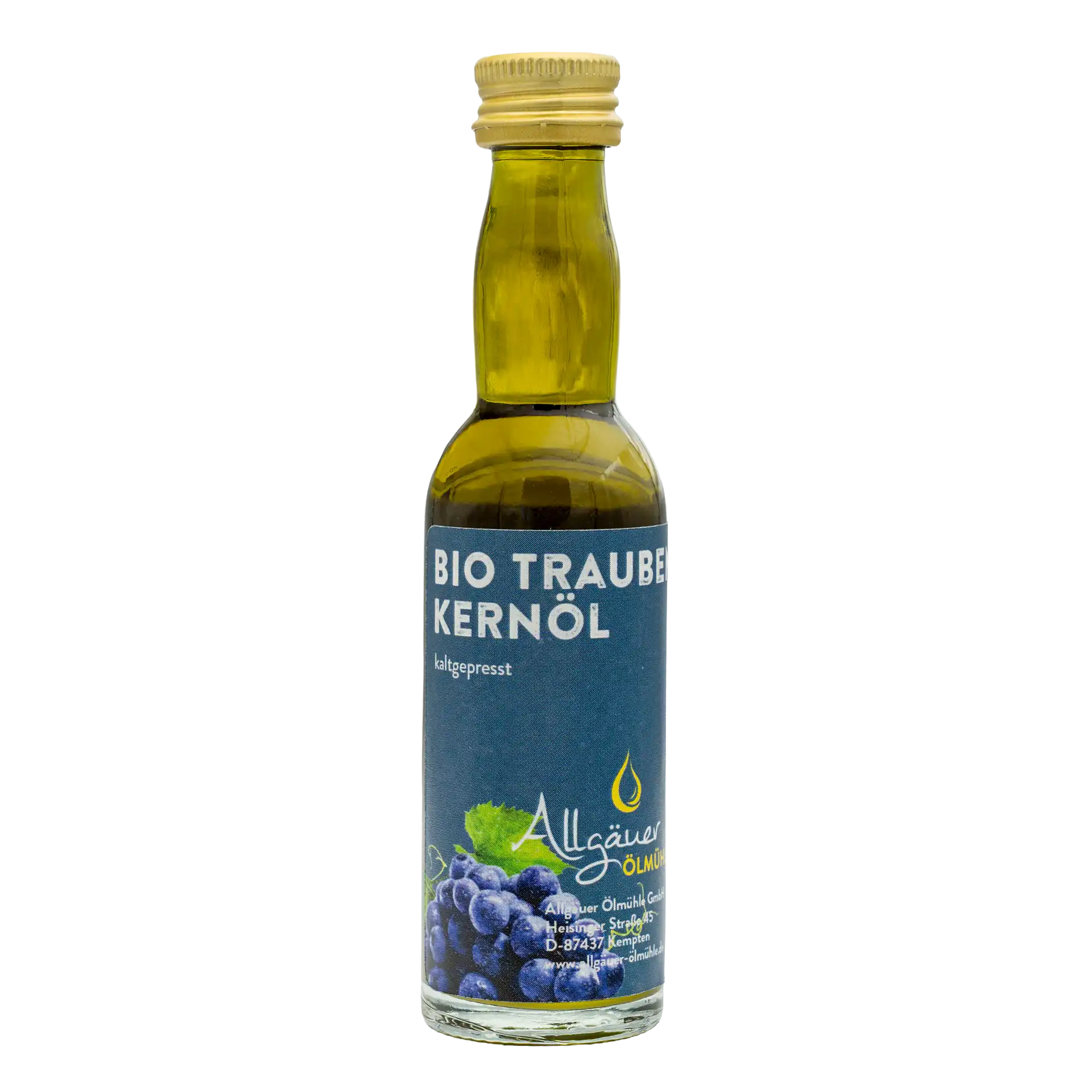 Allgäuer Ölmühle Bio Traubenkernöl 40 ml Flasche