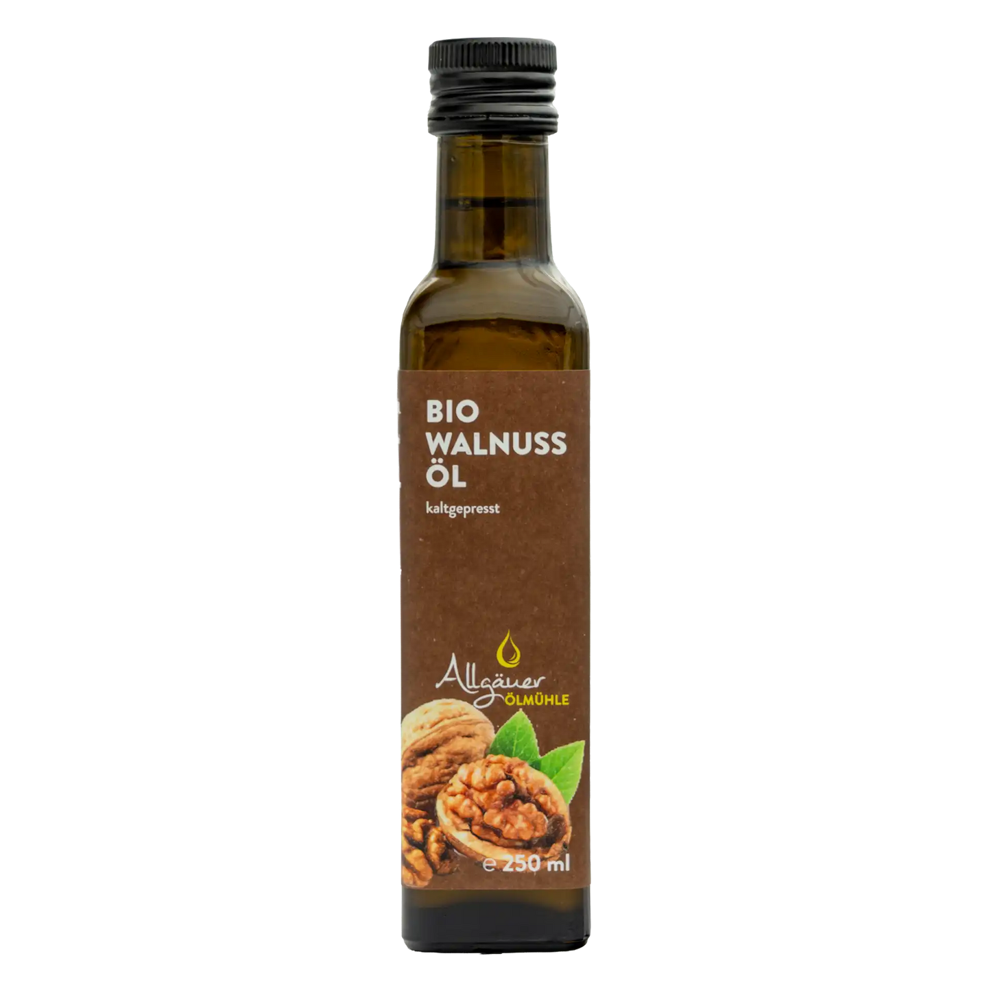 Allgäuer Ölmühle Bio Walnussöl 250 ml Flasche
