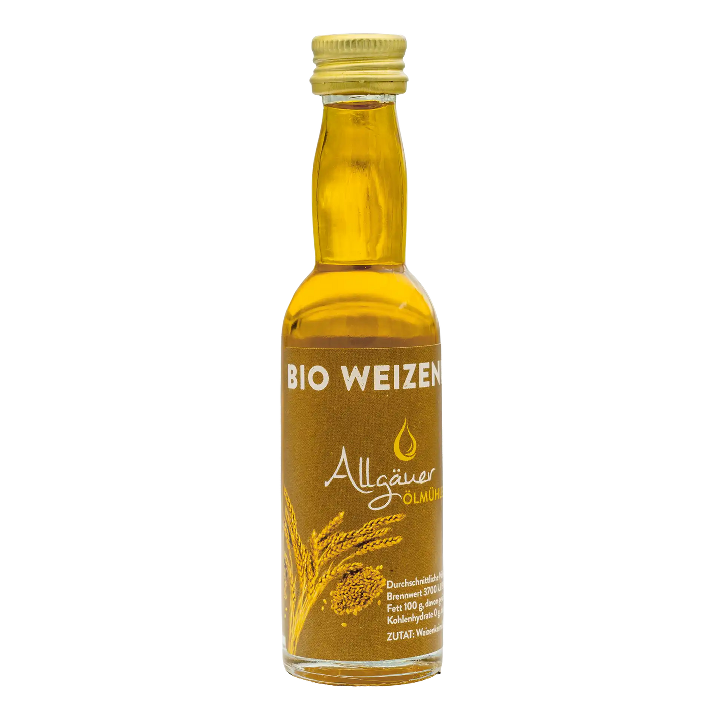 Allgäuer Ölmühle Bio Weizenkeimöl 40 ml Flasche