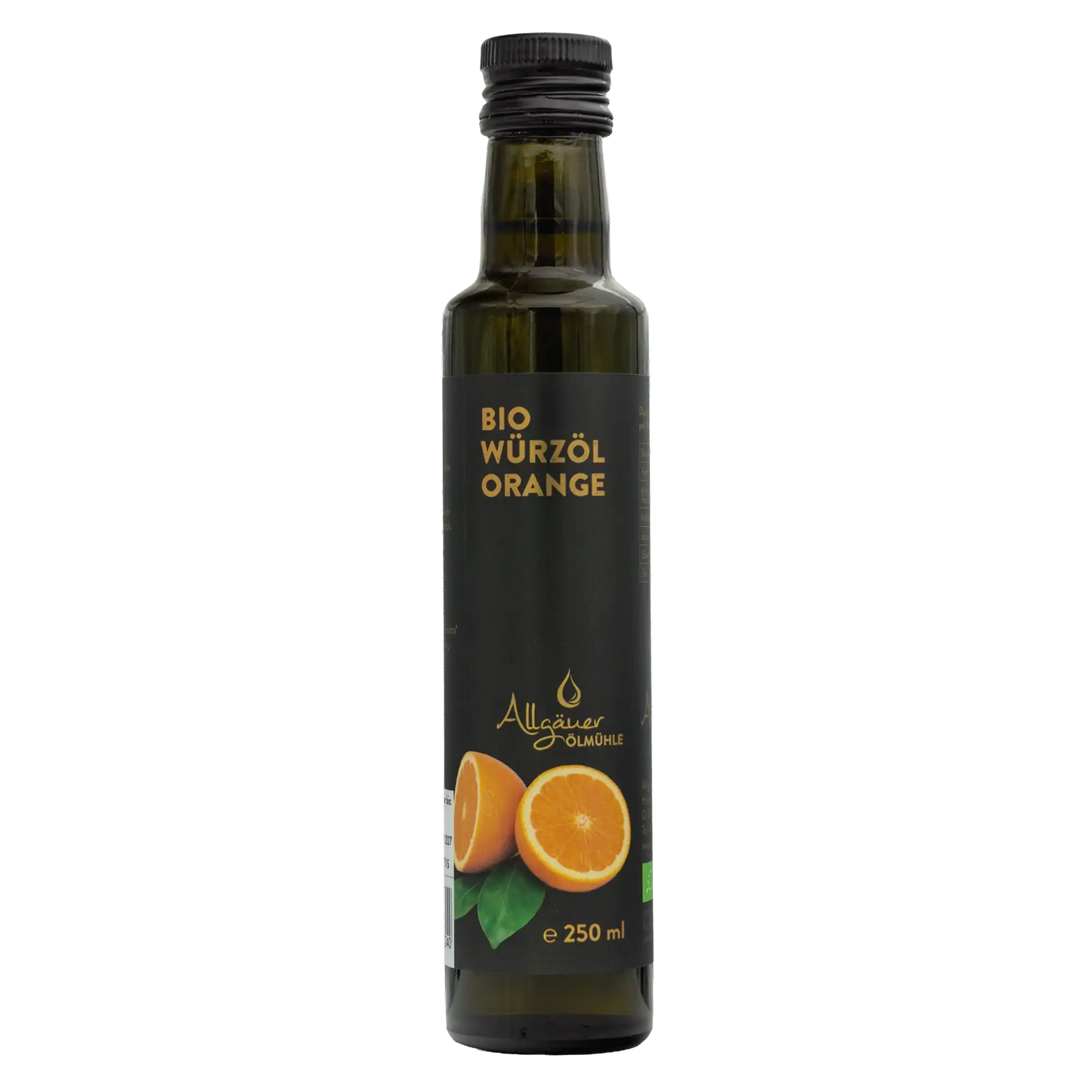 Allgäuer Ölmühle Bio Würzöl Orange 250 ml Flasche
