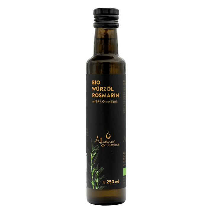 Allgäuer Ölmühle Bio Würzöl Rosmarin 250 ml Flasche